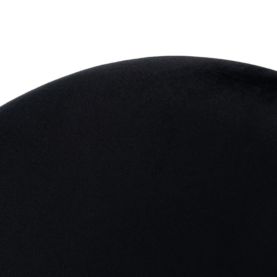 SILLA NEGRO TEJIDO-METAL CONTRACT 49 X 60 X 81 CM