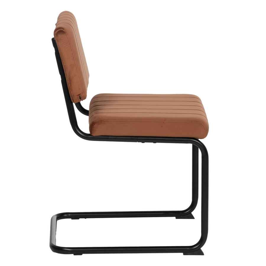 SILLA TERRACOTA TEJIDO-METAL CONTRACT 48 X 56 X 82 CM