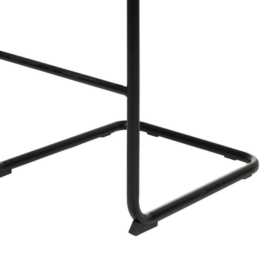 TABURETE TAUPE TEJIDO-METAL CONTRACT 44 X 50 X 115 CM