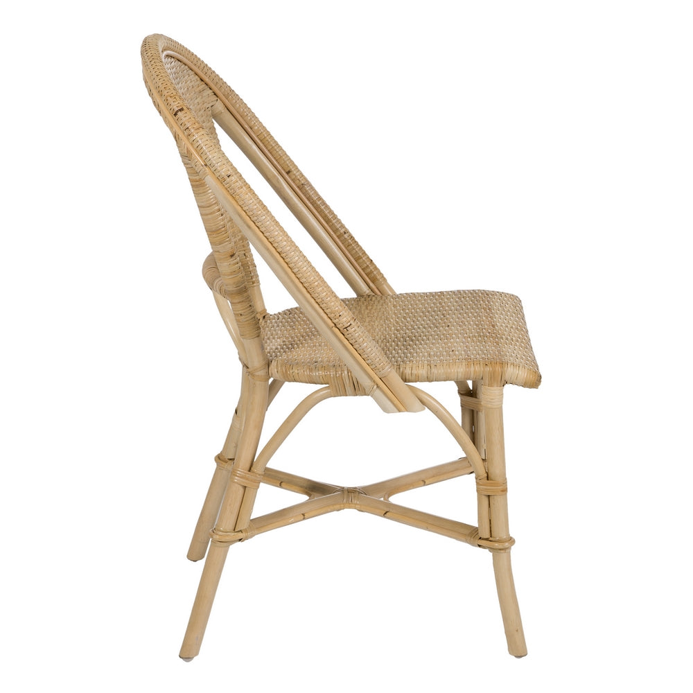 NATURAL RATTAN LOUNGE CHAIR 50 X 56 X 88 CM