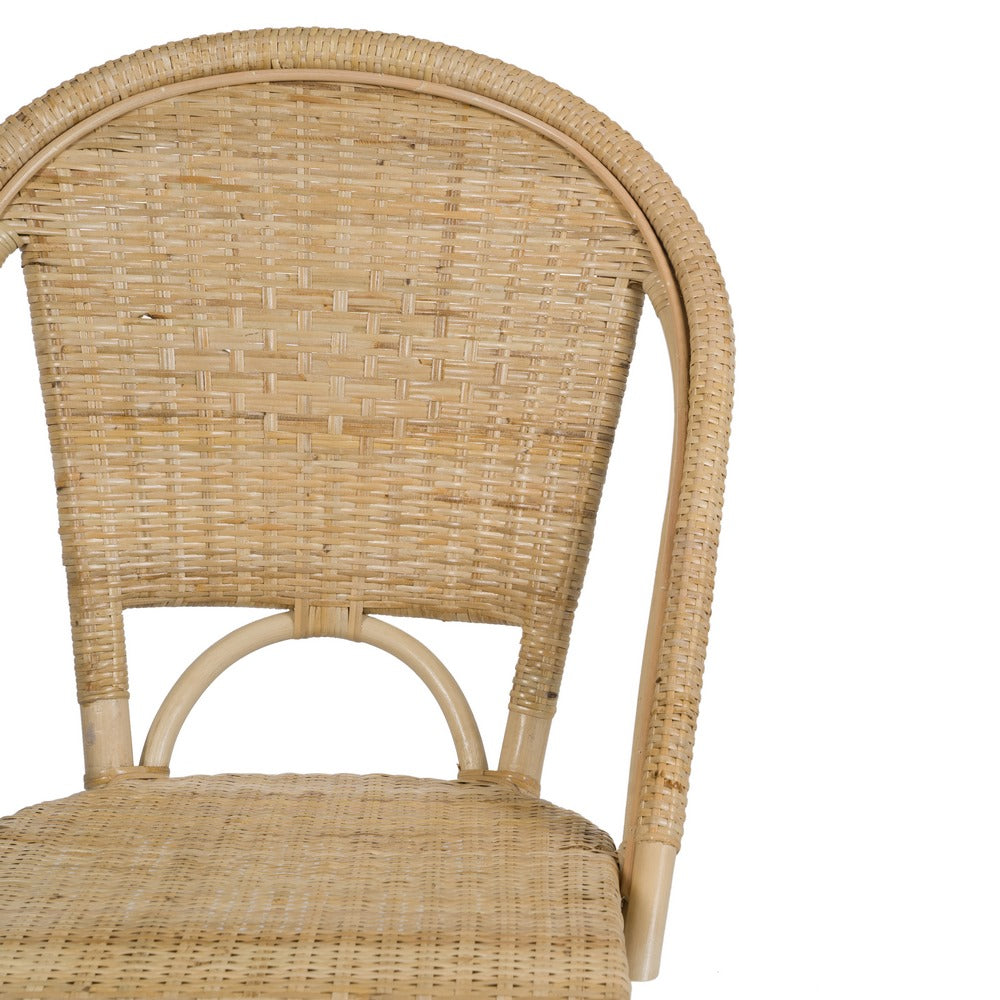 NATURAL RATTAN LOUNGE CHAIR 50 X 56 X 88 CM