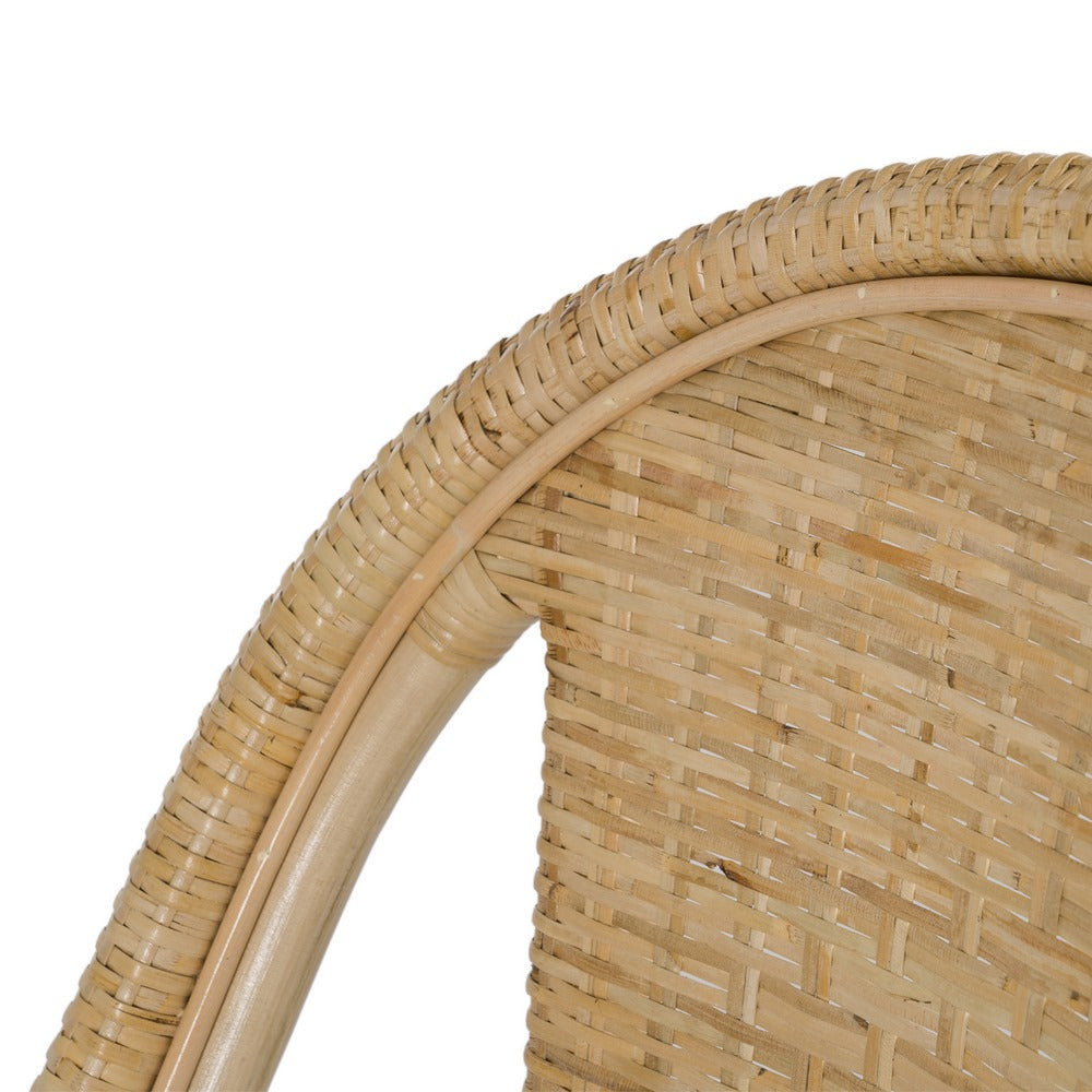 NATURAL RATTAN LOUNGE CHAIR 50 X 56 X 88 CM
