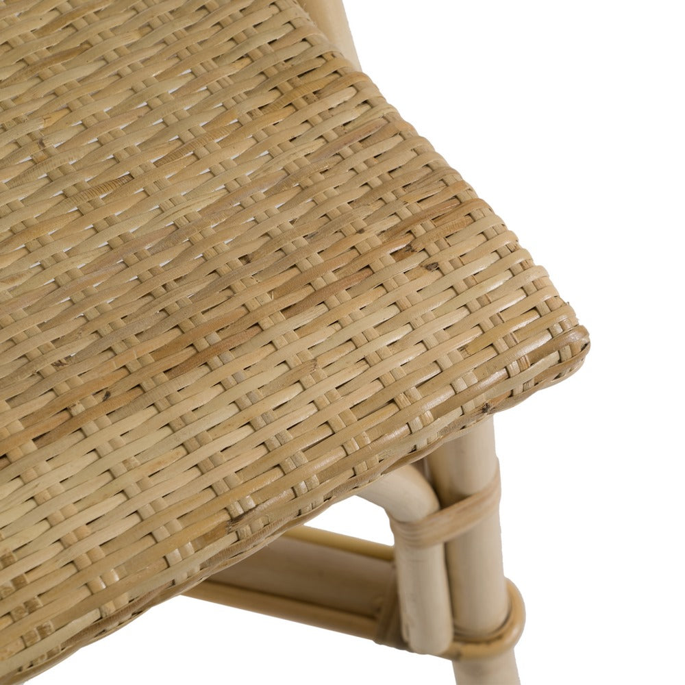 NATURAL RATTAN LOUNGE CHAIR 50 X 56 X 88 CM