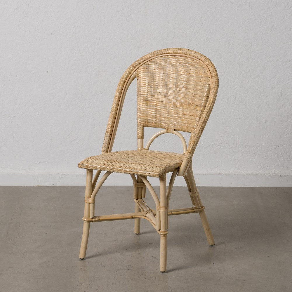 SILLA NATURAL RATÁN SALÓN 50 X 56 X 88 CM