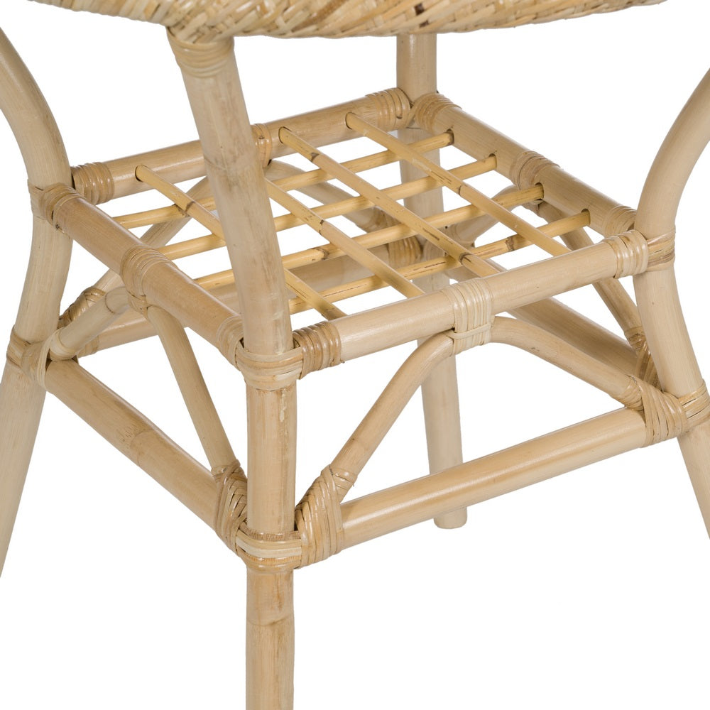 MESA NATURAL RATÁN SALÓN 75 X 75 X 76 CM