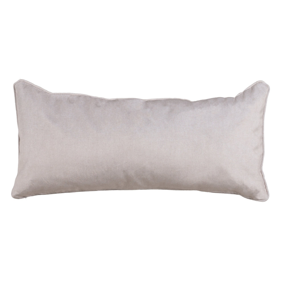 VELVET BIRDS CUSHION DECORATION 90 X 40 CM