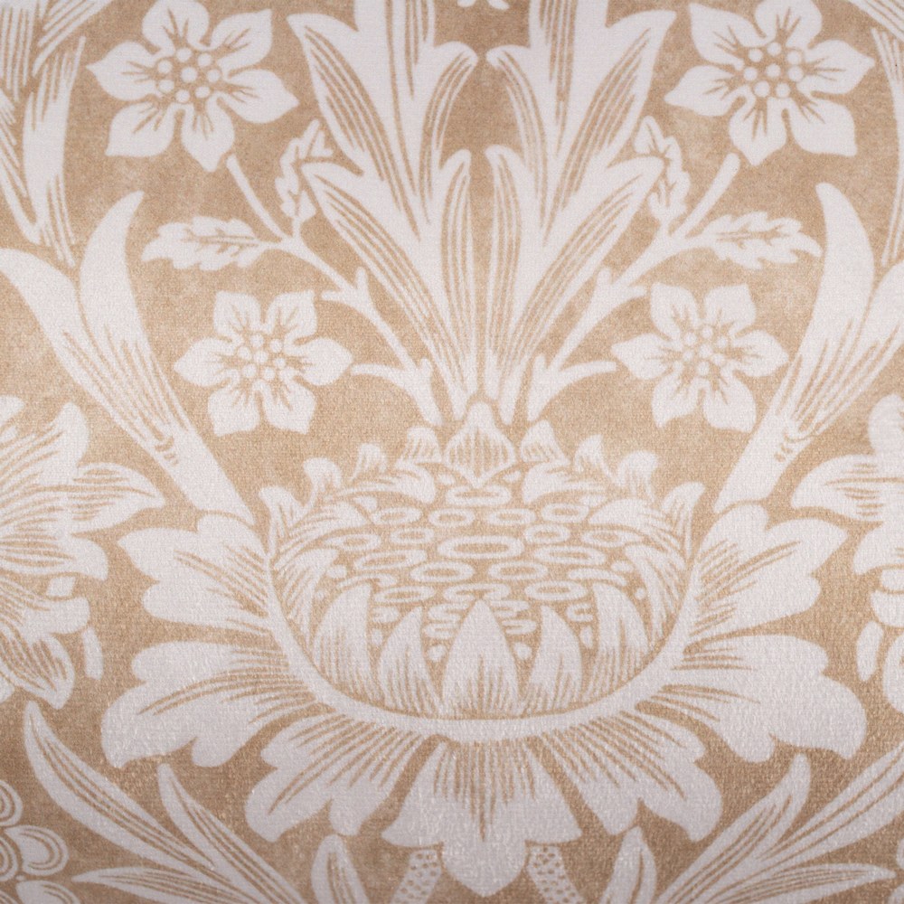 VELVET FLOWERS DECORATIVE CUSHION 90 X 40 CM