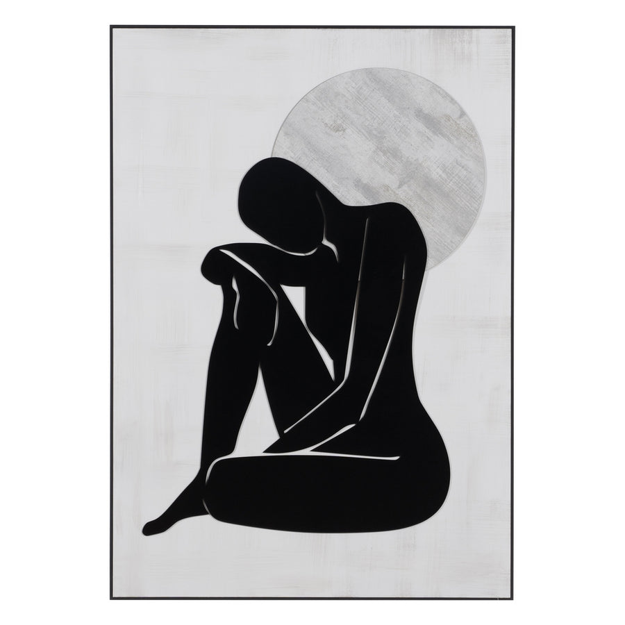 CUADRO RELIEVE 2/M MADERA DECORACIÓN 70 X 100 CM