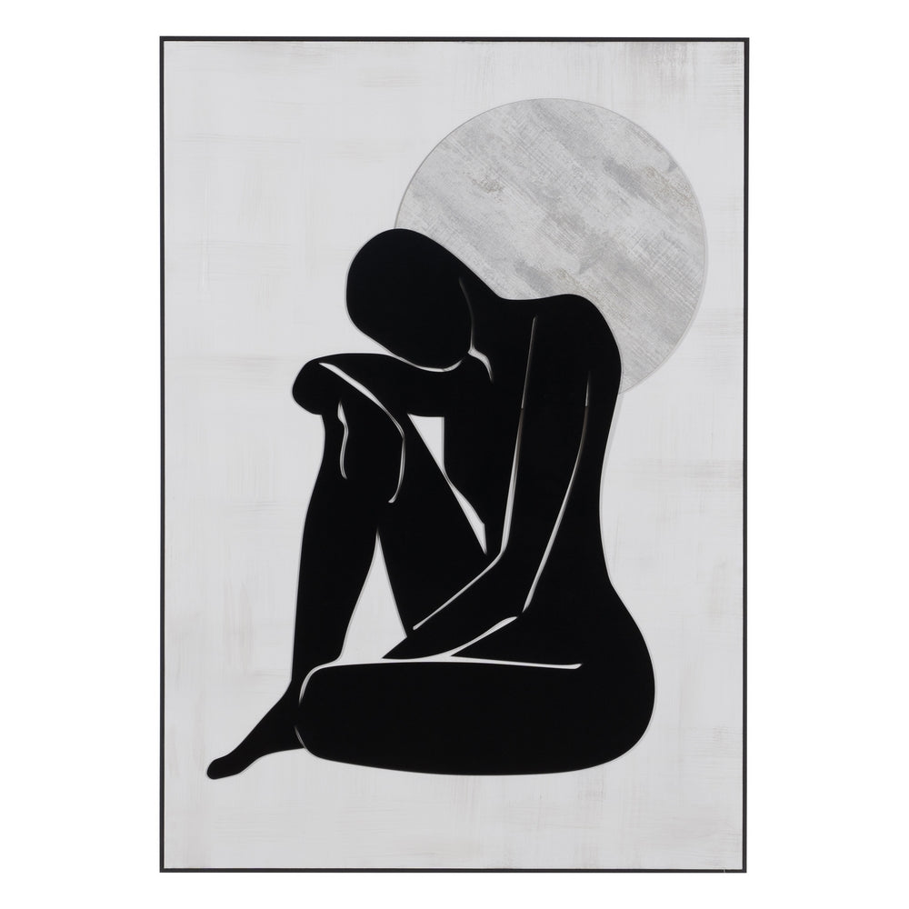 RELIEF PICTURE 2/M WOOD DECORATION 70 X 100 CM