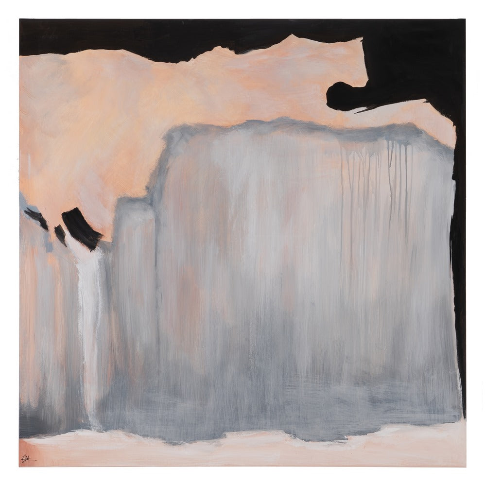 ABSTRACT PAINTING CANVAS DECORATION 120 X 120 CM