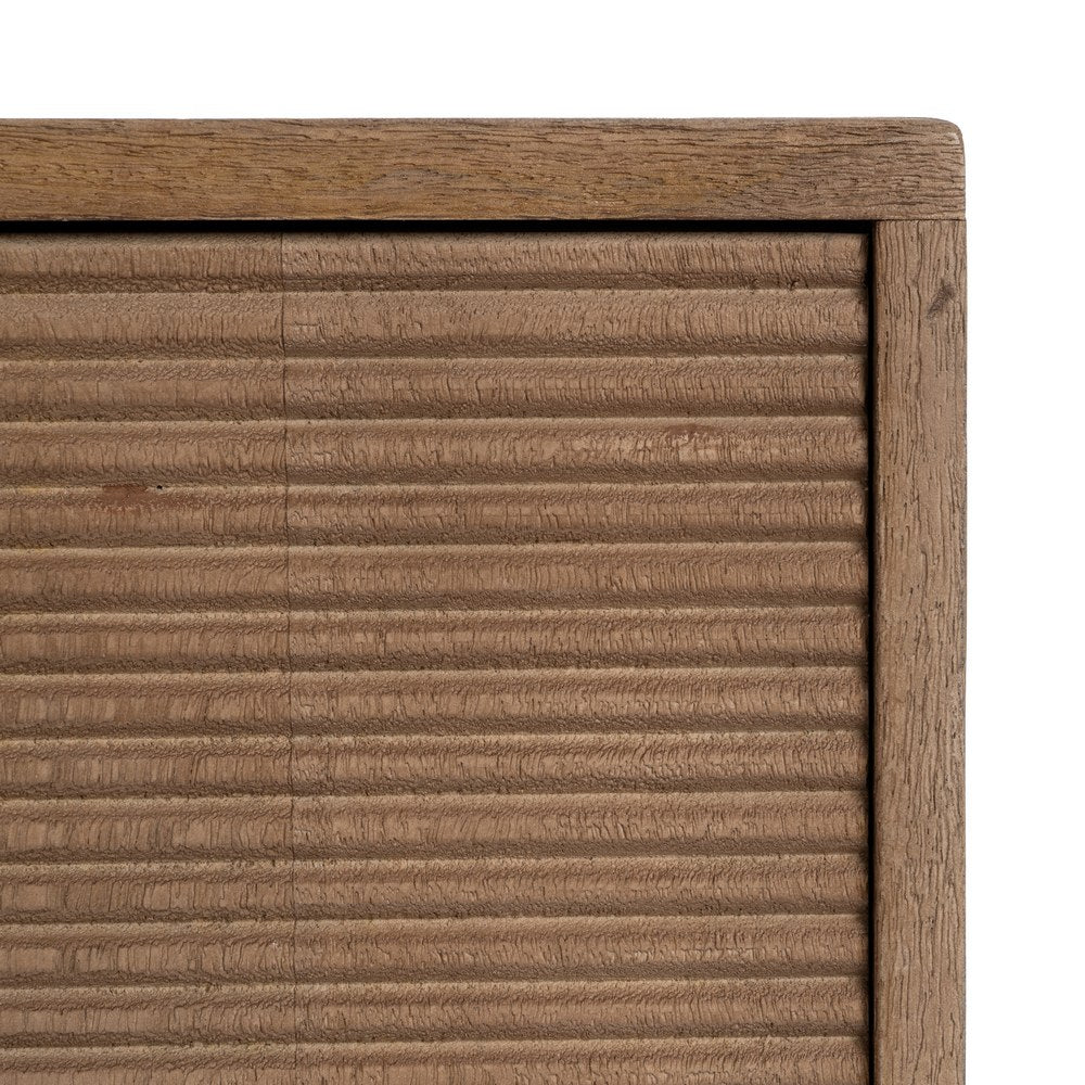 NATURAL MANGO WOOD TV UNIT LIVING ROOM 155 X 40 X 55 CM