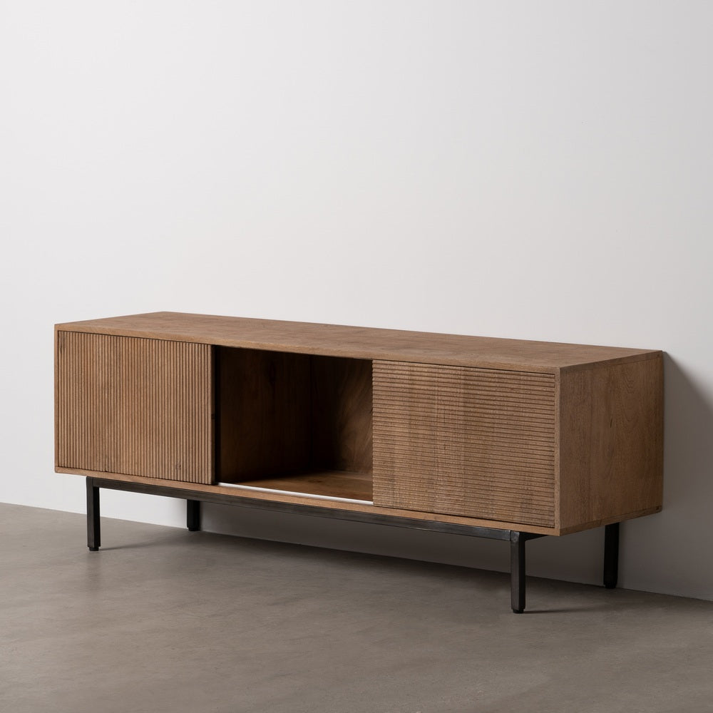MUEBLE TV NATURAL MADERA DE MANGO SAL�N 155 X 40 X 55 CM