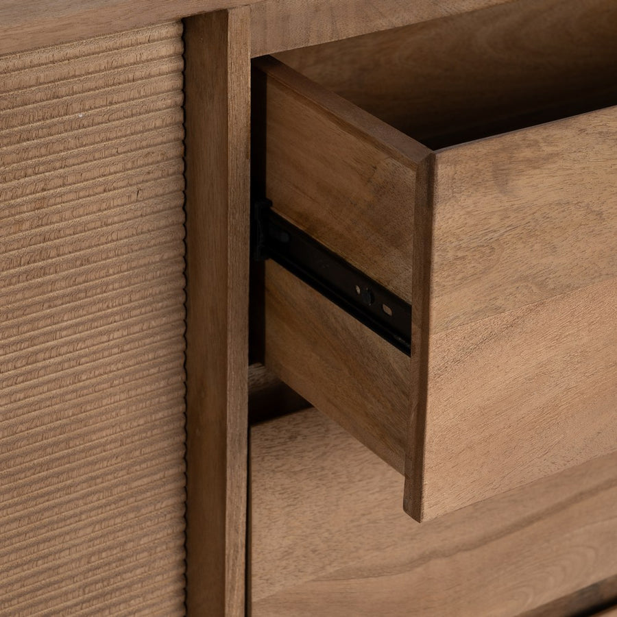 APARADOR NATURAL MADERA DE MANGO SALÓN 180 X 40 X 91 CM