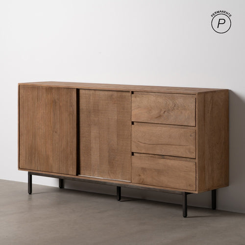APARADOR NATURAL MADERA DE MANGO SALÓN 180 X 40 X 91 CM