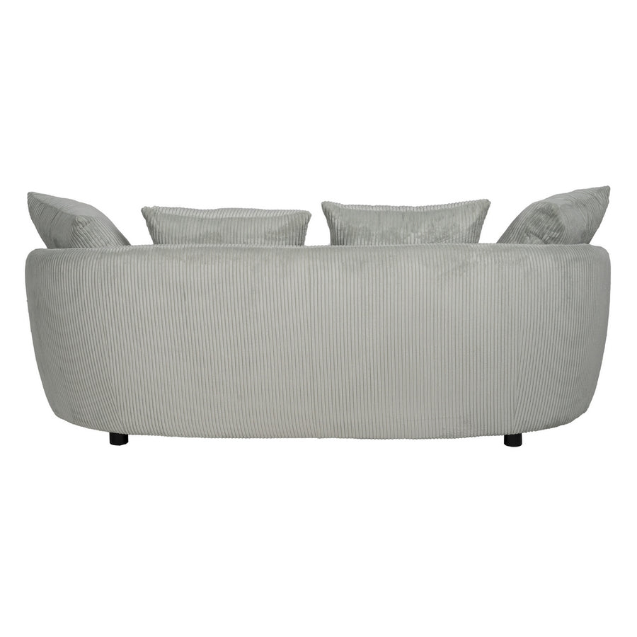 SOFÁ 3 PLAZAS HIELO TEJIDO SALÓN 197 X 96 X 75 CM