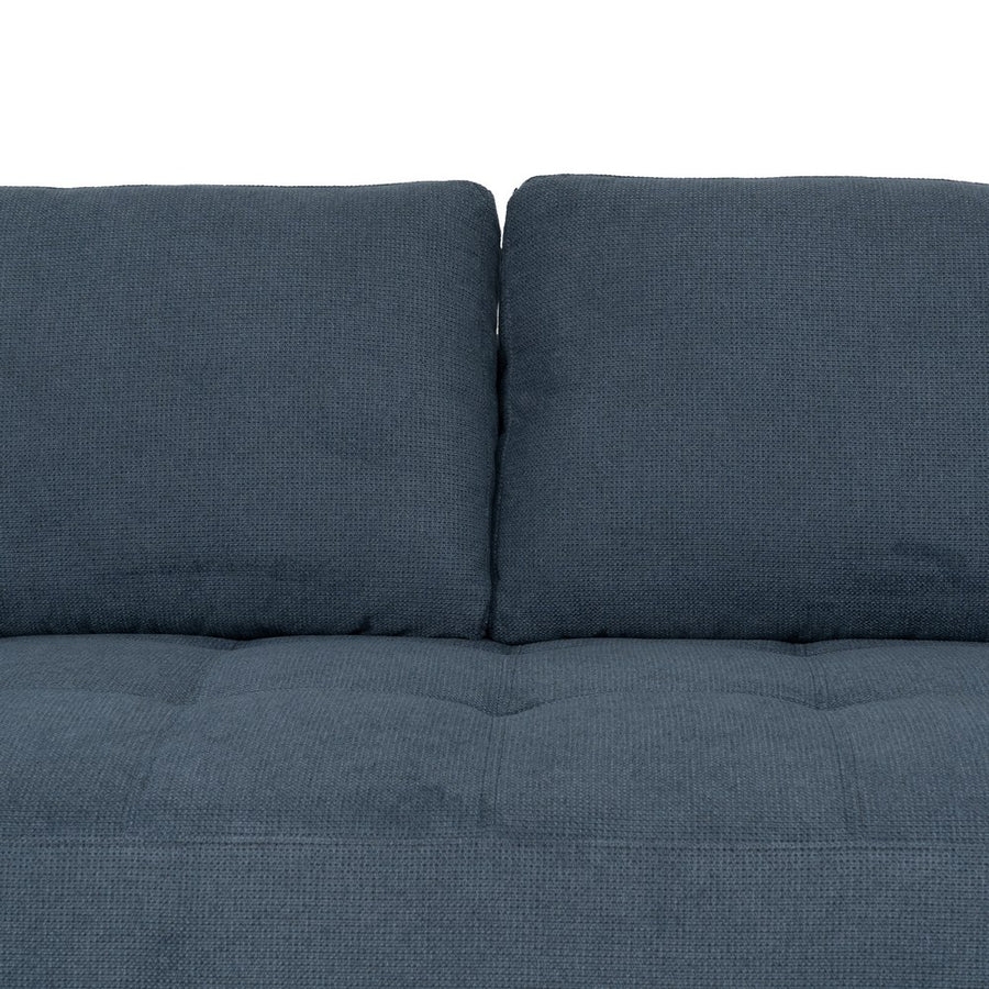 SOFÁ CHAISE LONGUE DERECHA AZUL 266 X 222 X 80 CM