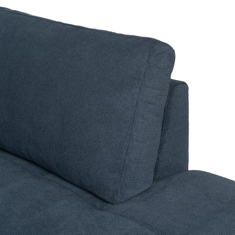 SOFÁ CHAISE LONGUE DERECHA AZUL 266 X 222 X 80 CM