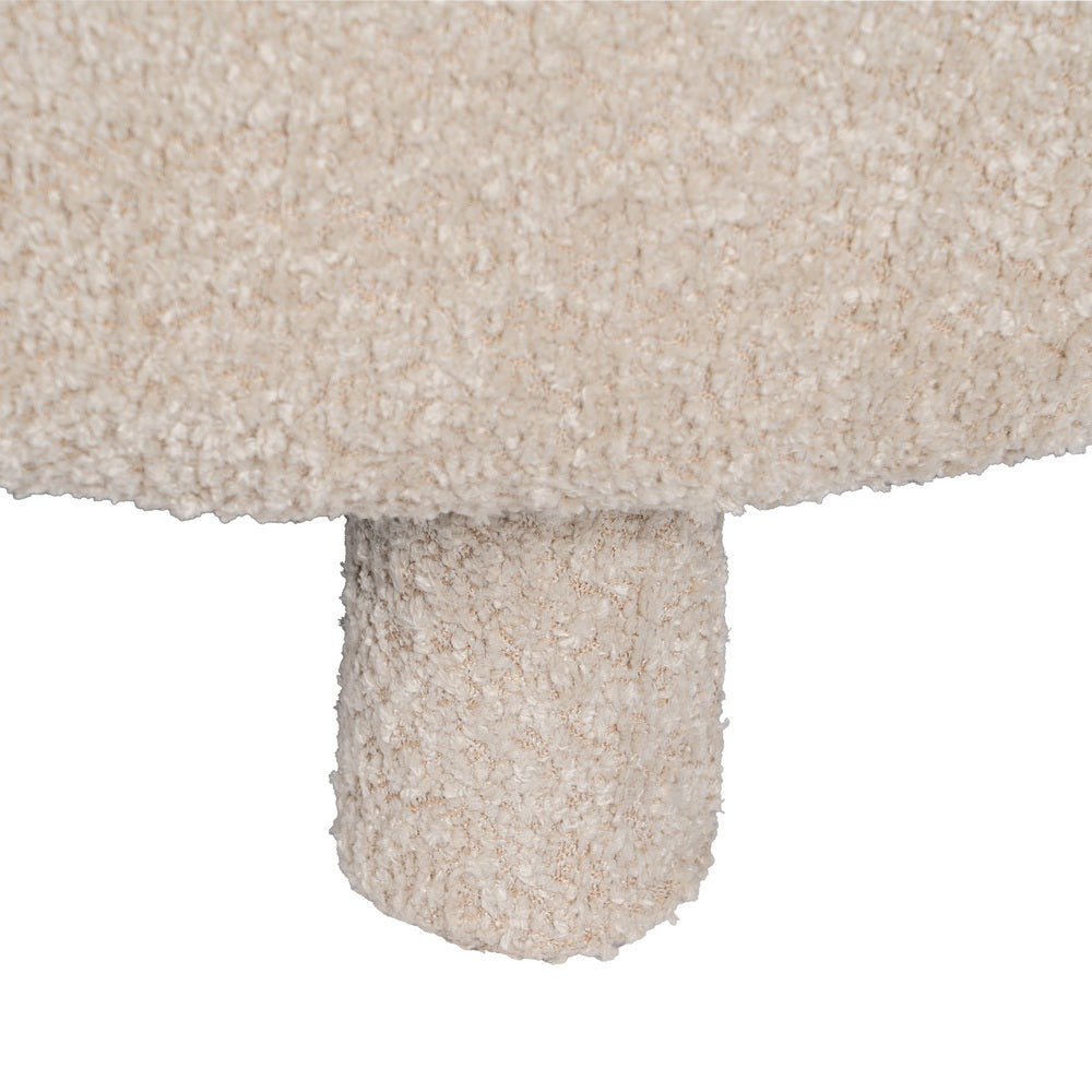 SILLA BEIGE TEJIDO SALÓN 51 X 51 X 49 CM