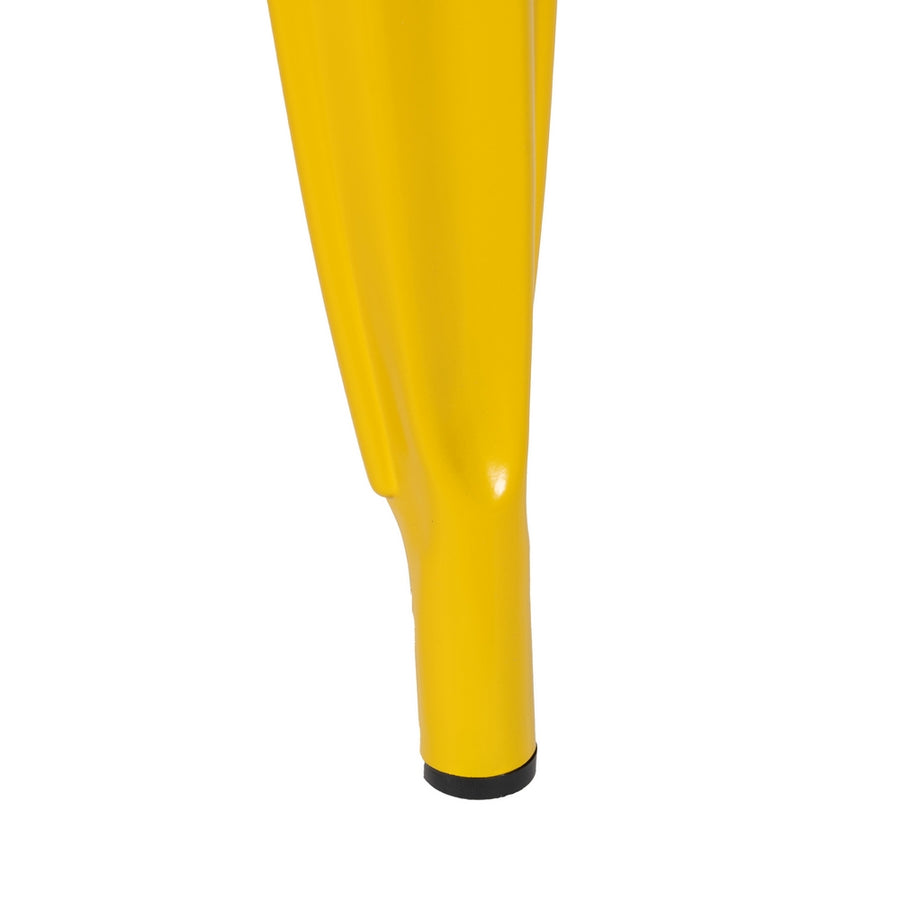 SILLA APILABLE AMARILLO METAL DALLAS 45 X 52,50 X 85 CM