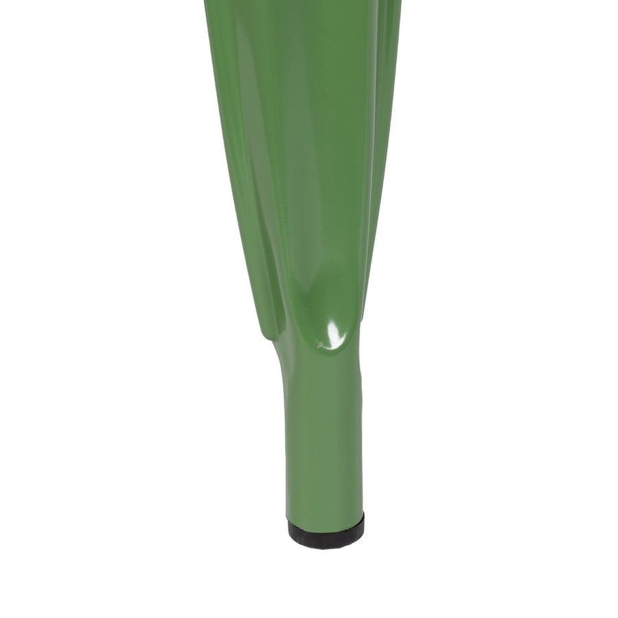 SILLA APILABLE VERDE METAL DALLAS 45 X 52,50 X 85 CM