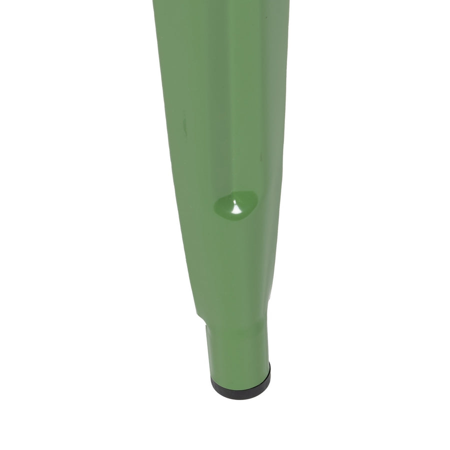 TABURETE VERDE METAL DALLAS INDUSTRIAL 42 X 42 X 61,20 CM