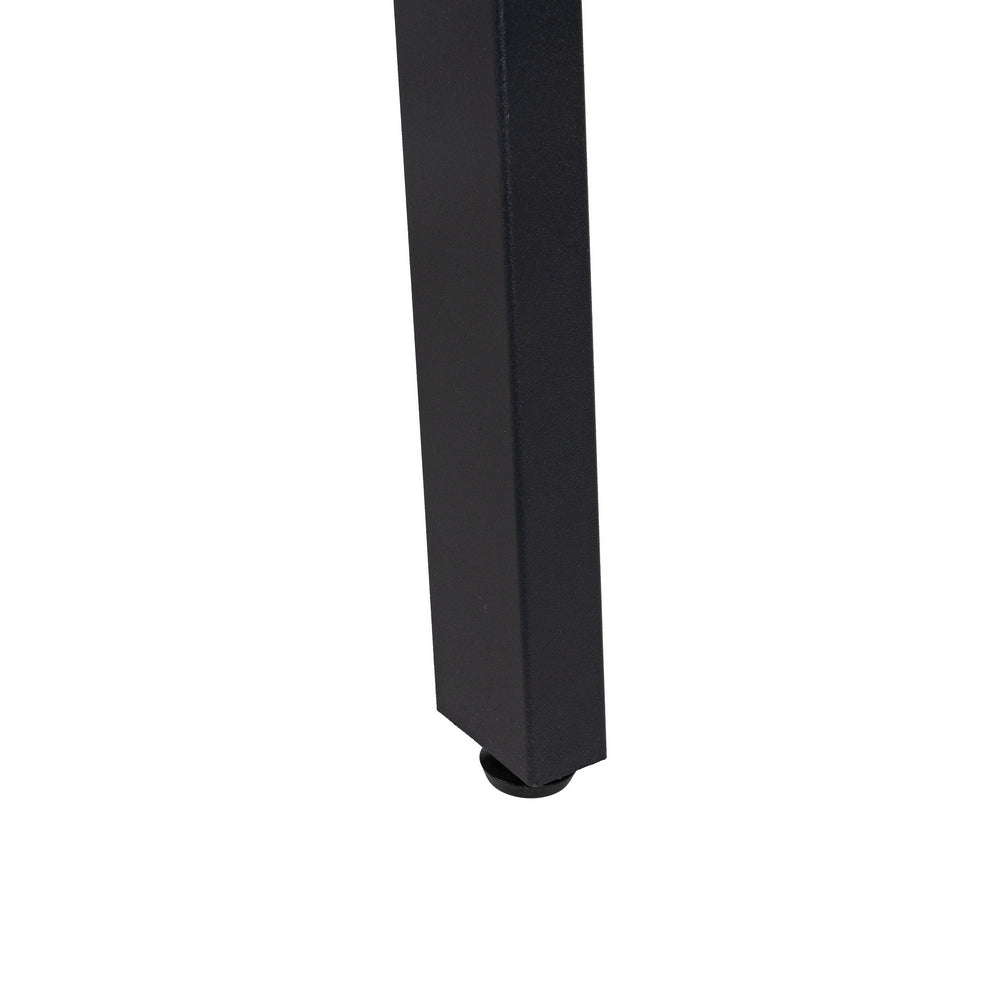 MESA EXTENSIBLE MARRÓN METAL-MADERA PAX 138 X 85 X 76 CM