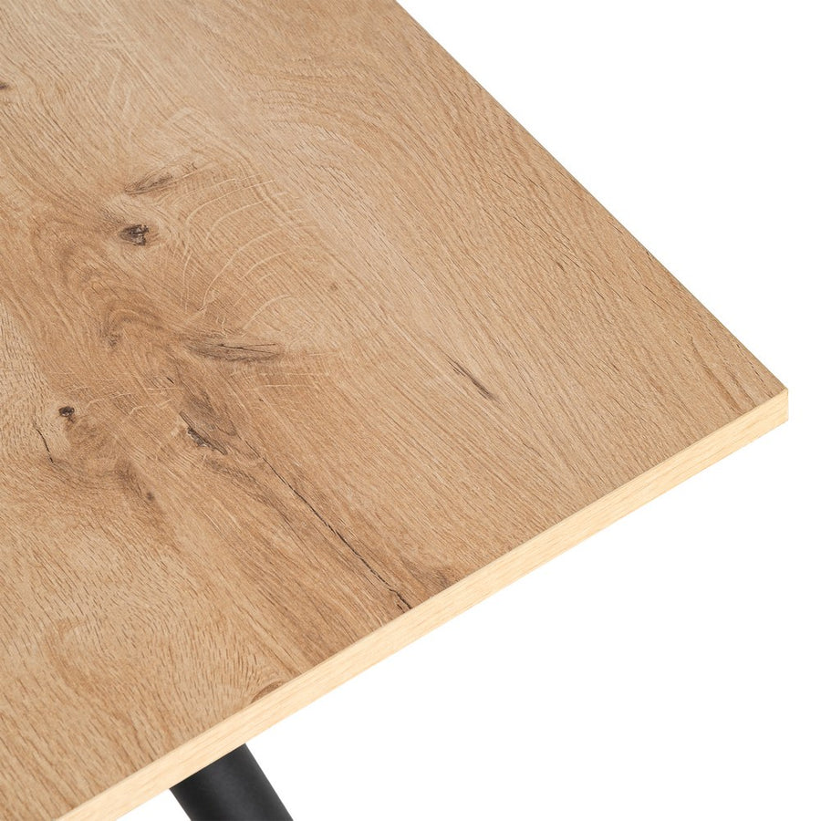 MESA EXTENSIBLE NATURAL METAL-MADERA PAX 90 X 60 X 75 CM