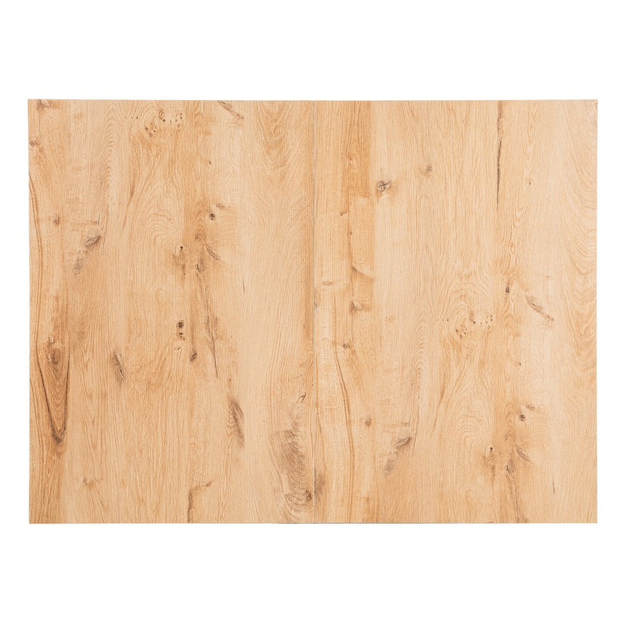MESA EXTENSIBLE NATURAL METAL-MADERA PAX 90 X 60 X 75 CM