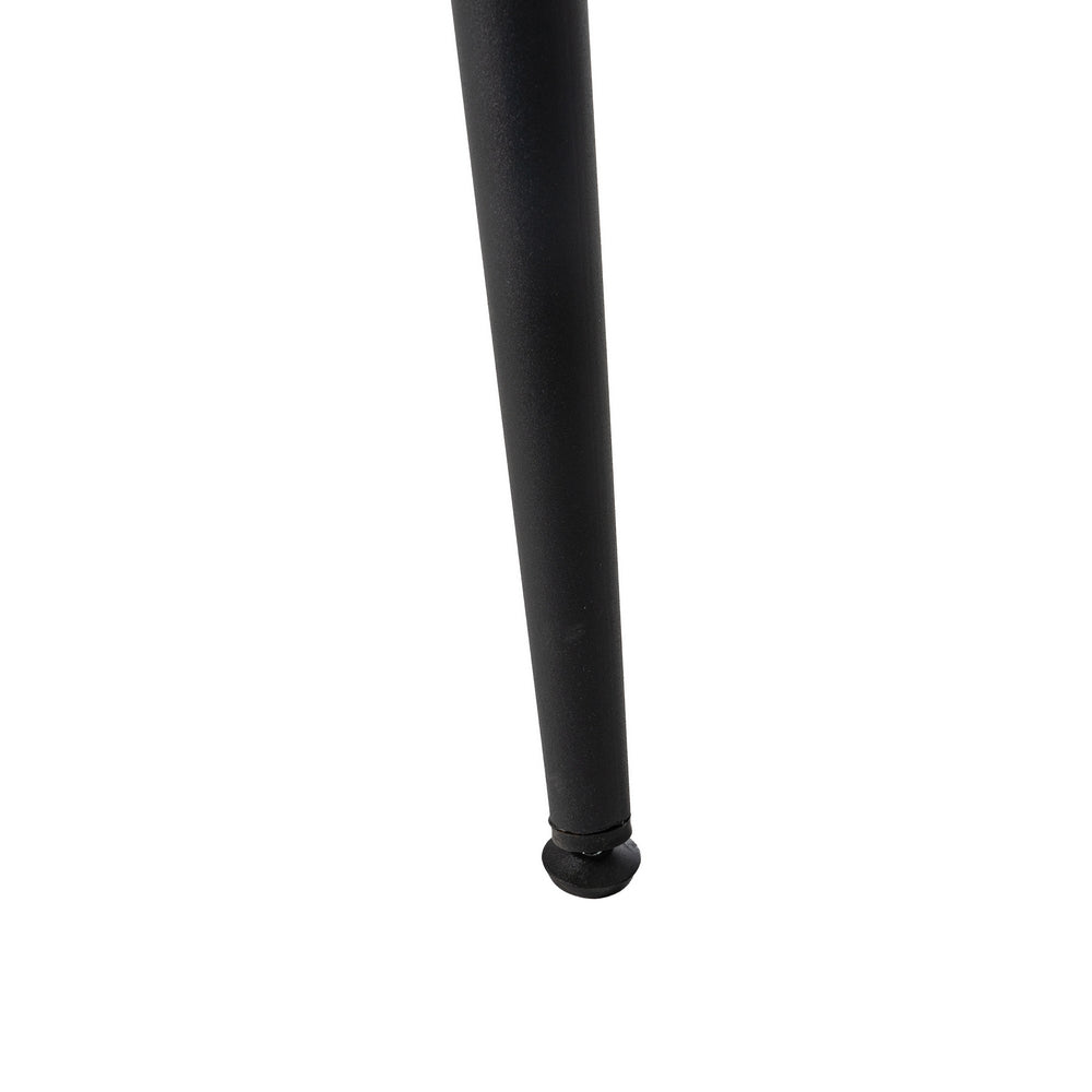 PAX BROWN METAL-WOOD EXTENDABLE TABLE 90 X 60 X 75 CM