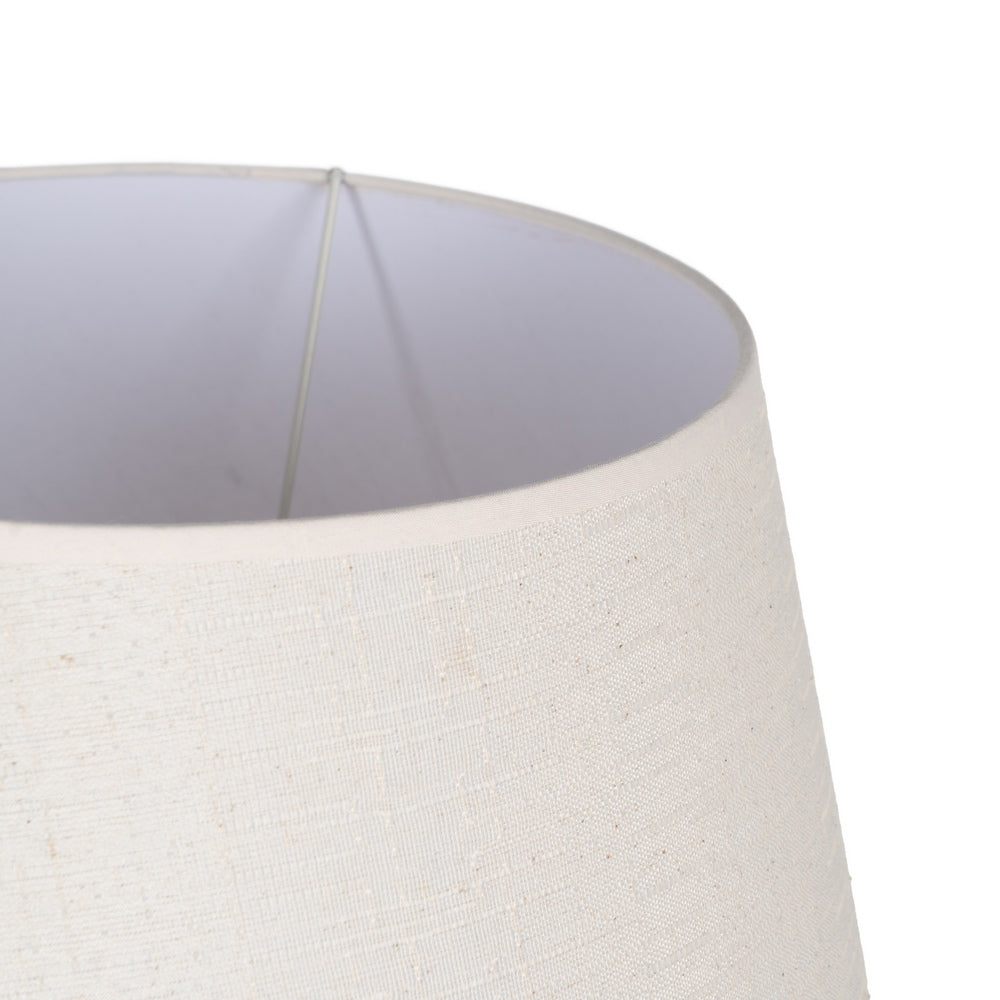 LÁMPARA MESA NATURAL FIBRA NATURAL 40 X 40 X 69,50 CM