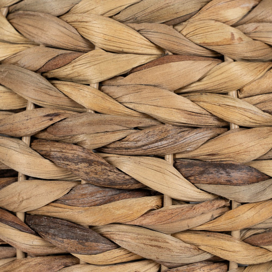 LÁMPARA MESA NATURAL FIBRA NATURAL 40 X 40 X 69,50 CM