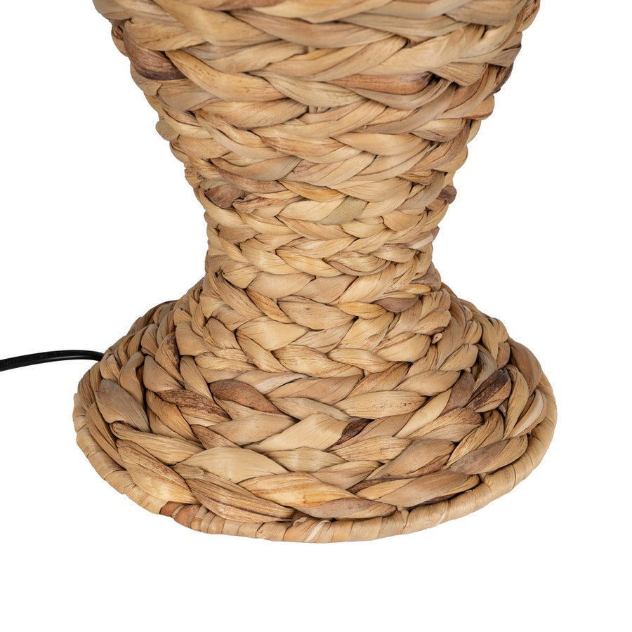 LÁMPARA MESA NATURAL FIBRA NATURAL 40 X 40 X 69,50 CM