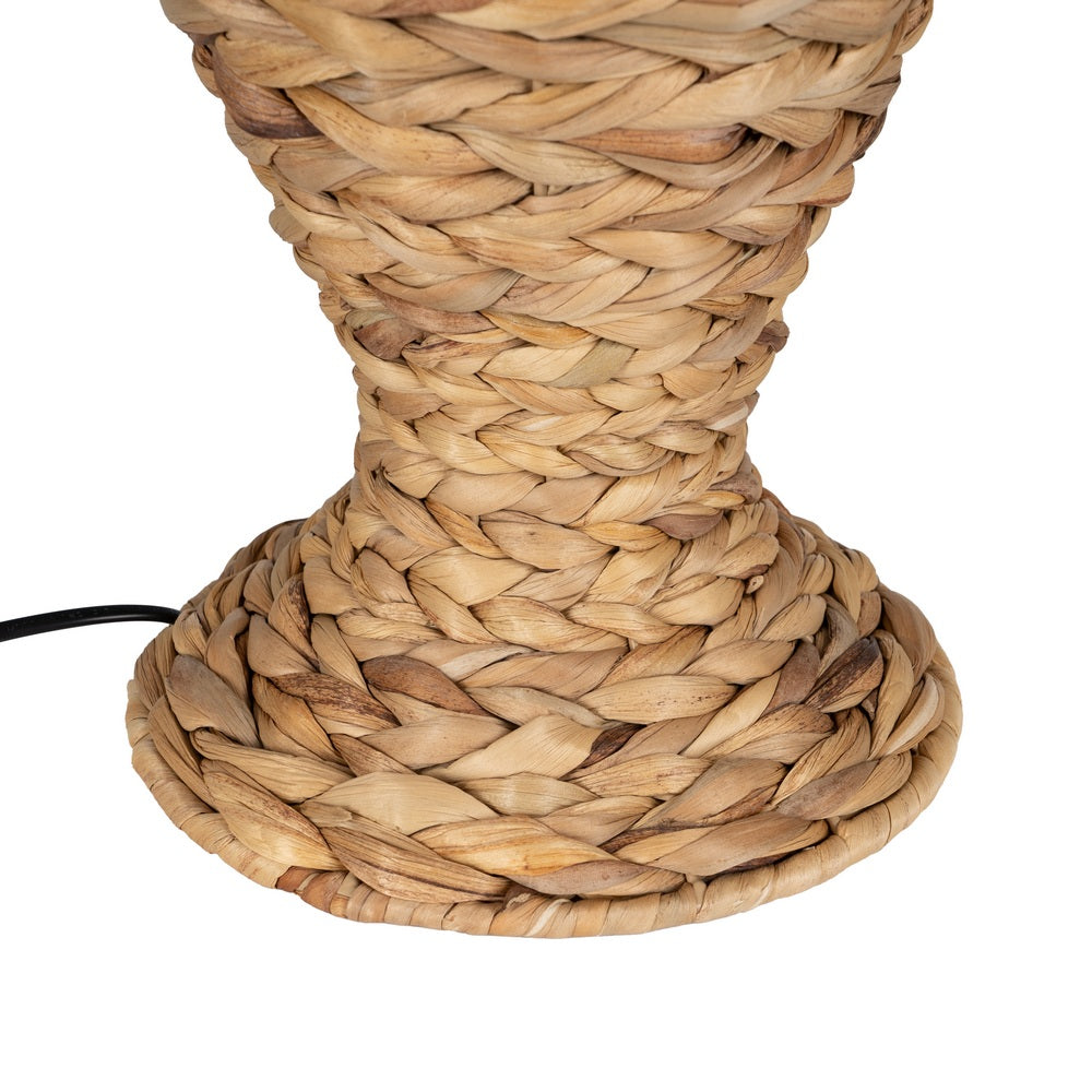 LÁMPARA MESA NATURAL FIBRA NATURAL 40 X 40 X 69,50 CM