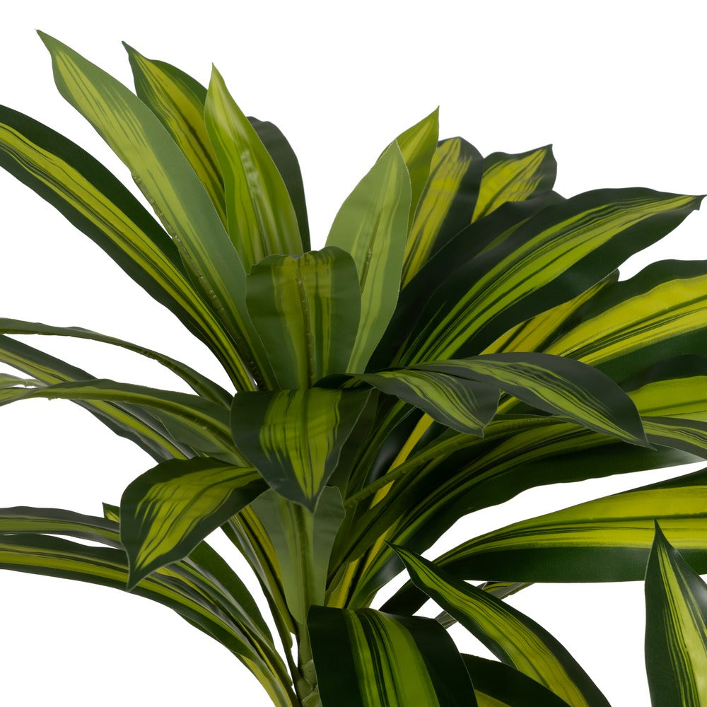 PLANTA DRACAENA VERDE GOMA DECORACIÓN 200 CM