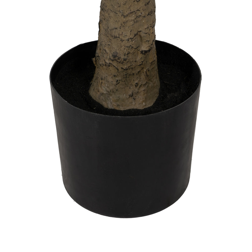 PLANTA DRACAENA VERDE GOMA DECORACIÓN 200 CM