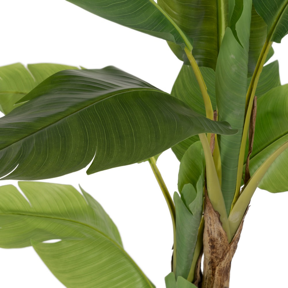 GREEN BANANA TREE PLANT RUBBER DECORATION 150 CM