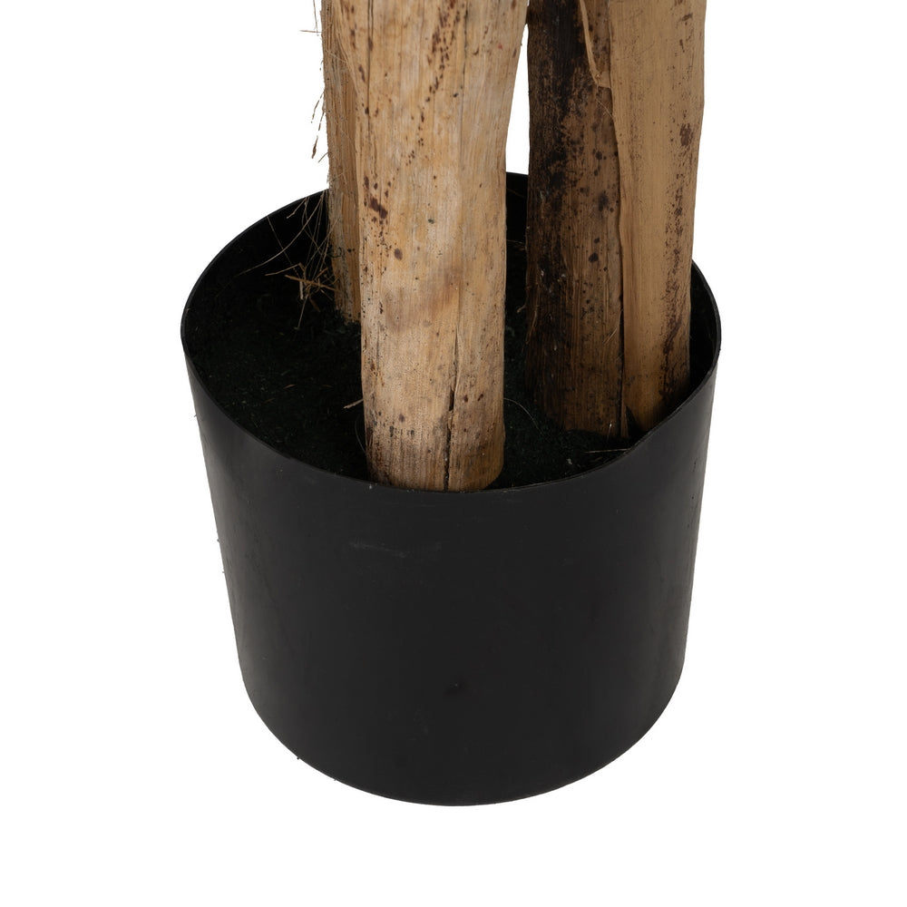 GREEN BANANA TREE PLANT RUBBER DECORATION 150 CM