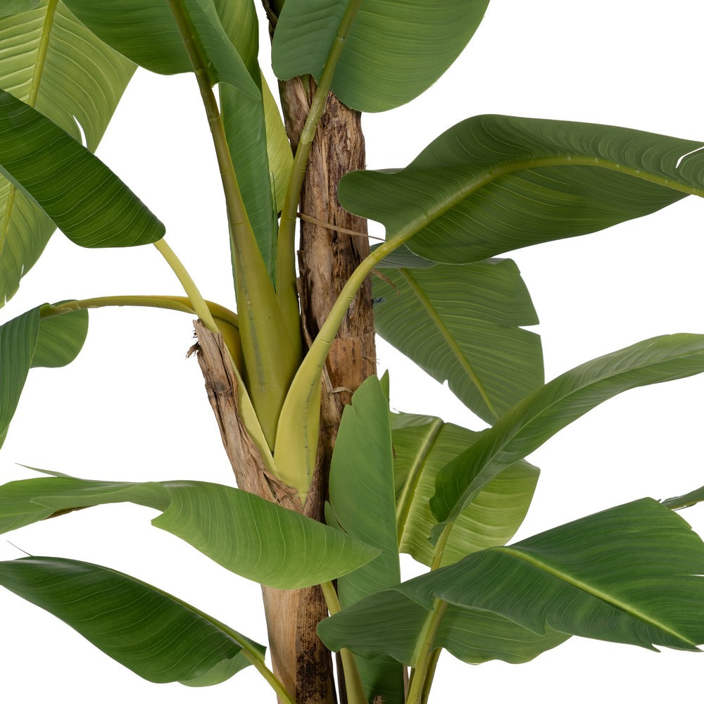 GREEN BANANA TREE PLANT RUBBER DECORATION 280 CM