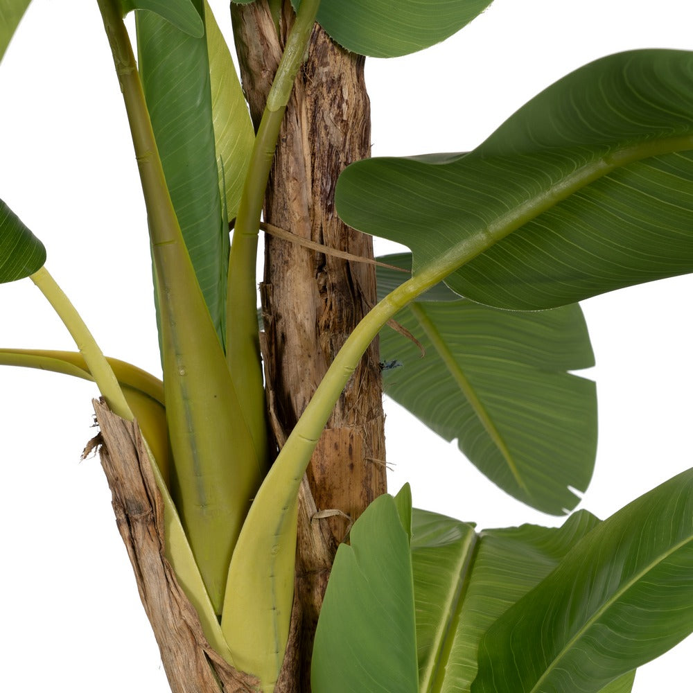 GREEN BANANA TREE PLANT RUBBER DECORATION 280 CM