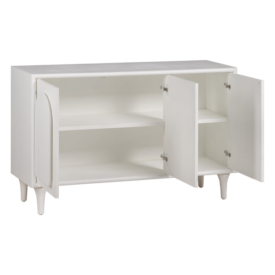 APARADOR BLANCO DM-MADERA 120 X 40 X 81 CM