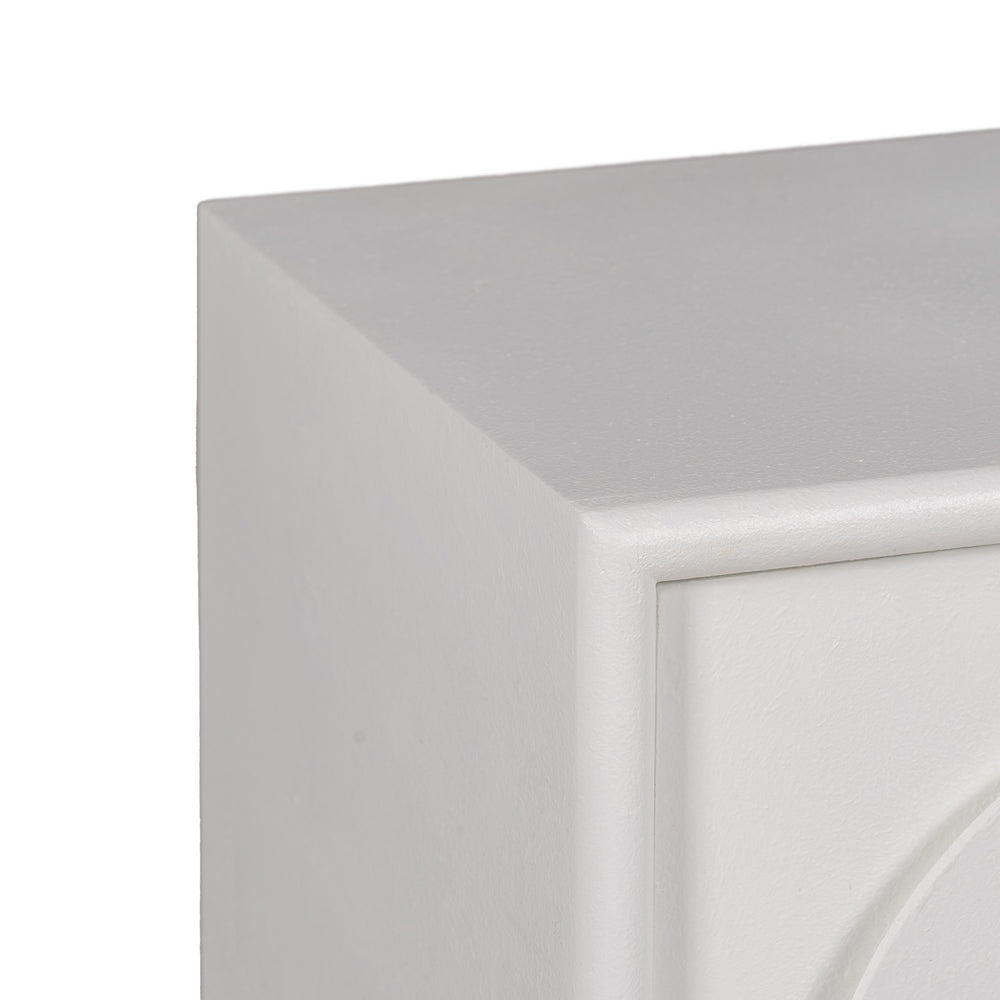 APARADOR BLANCO DM-MADERA 120 X 40 X 81 CM