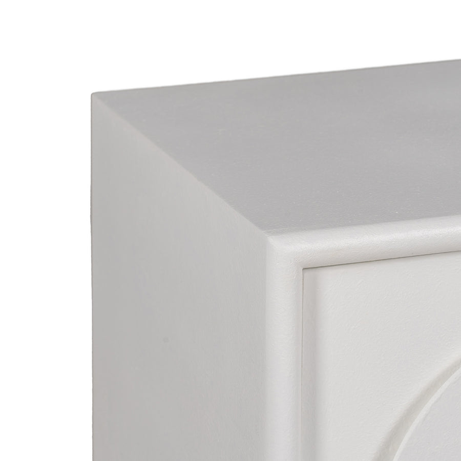 APARADOR BLANCO DM-MADERA 120 X 40 X 81 CM
