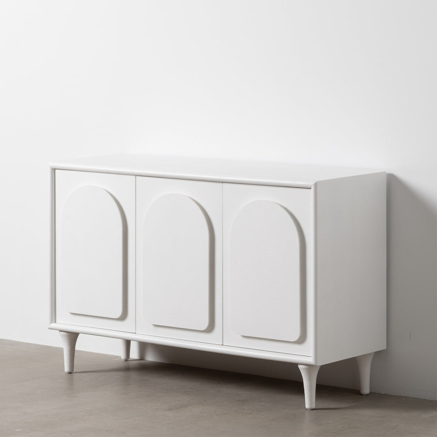APARADOR BLANCO DM-MADERA 120 X 40 X 81 CM
