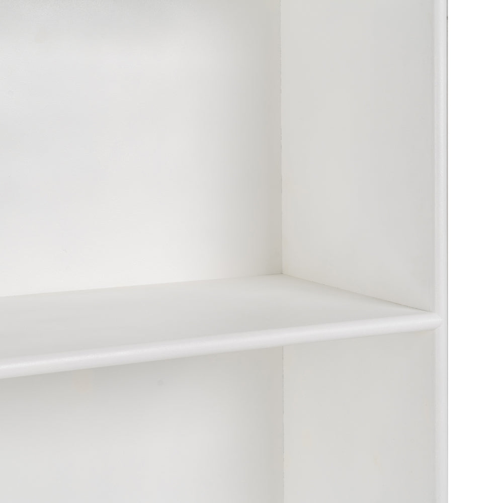 LIBRERÍA BLANCO DM-MADERA 80 X 40 X 175 CM