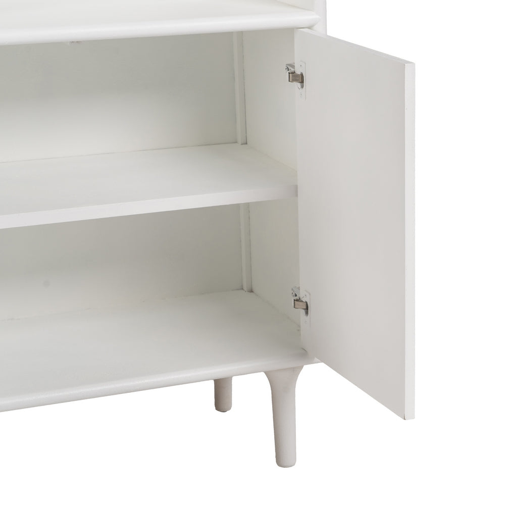 LIBRERÍA BLANCO DM-MADERA 80 X 40 X 175 CM