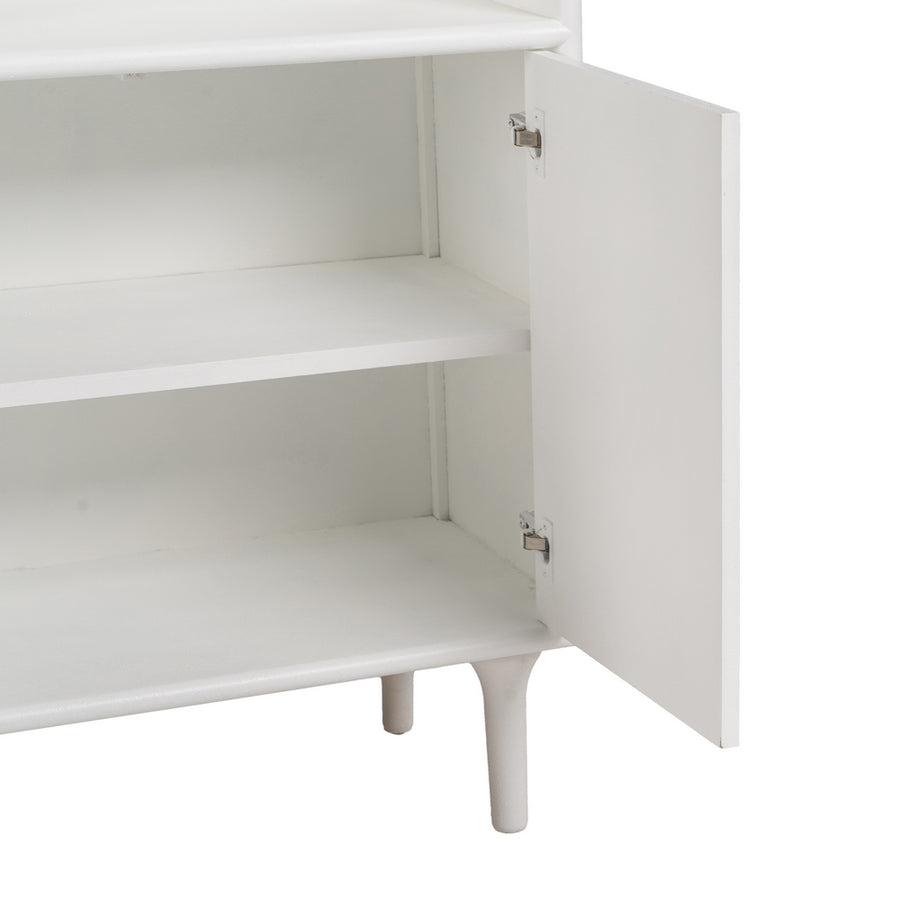 LIBRERÍA BLANCO DM-MADERA 80 X 40 X 175 CM
