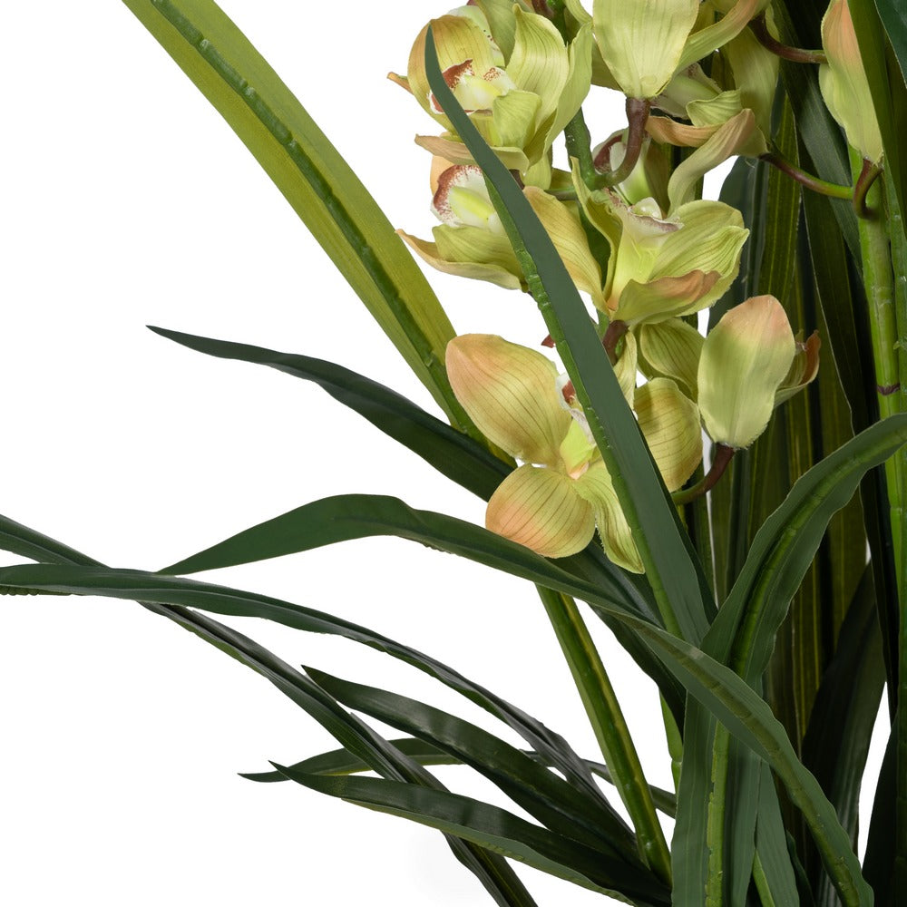 PLANTA VERDE-AMARILLO POLIETILENO JARDÍN 110 CM