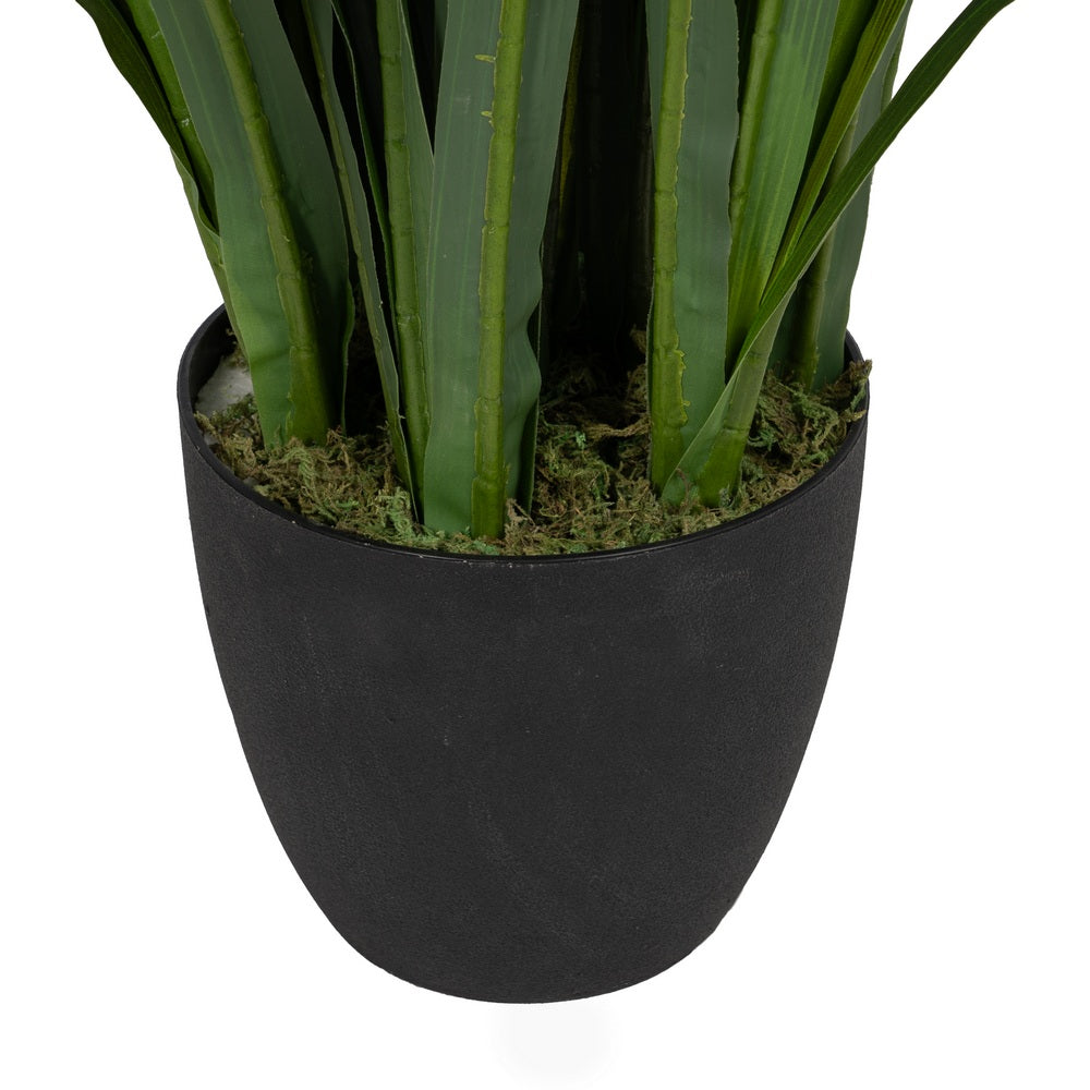 PLANTA VERDE-AMARILLO POLIETILENO JARDÍN 110 CM