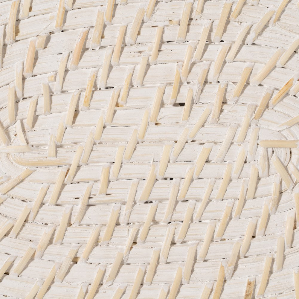 SALVAMANTEL BLANCO FIBRA NATURAL COCINA 40 X 30 CM