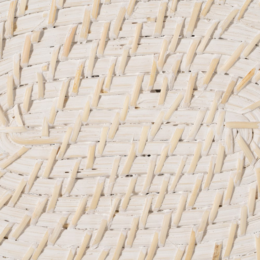 SALVAMANTEL BLANCO FIBRA NATURAL COCINA 40 X 30 CM